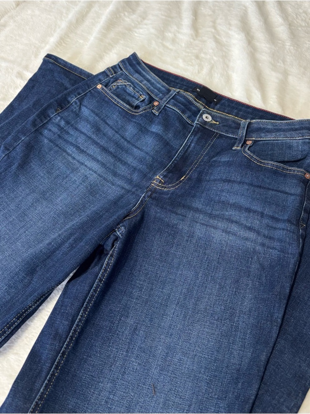 Women's Edgely Straight Leg Blue Jeans - Size 10